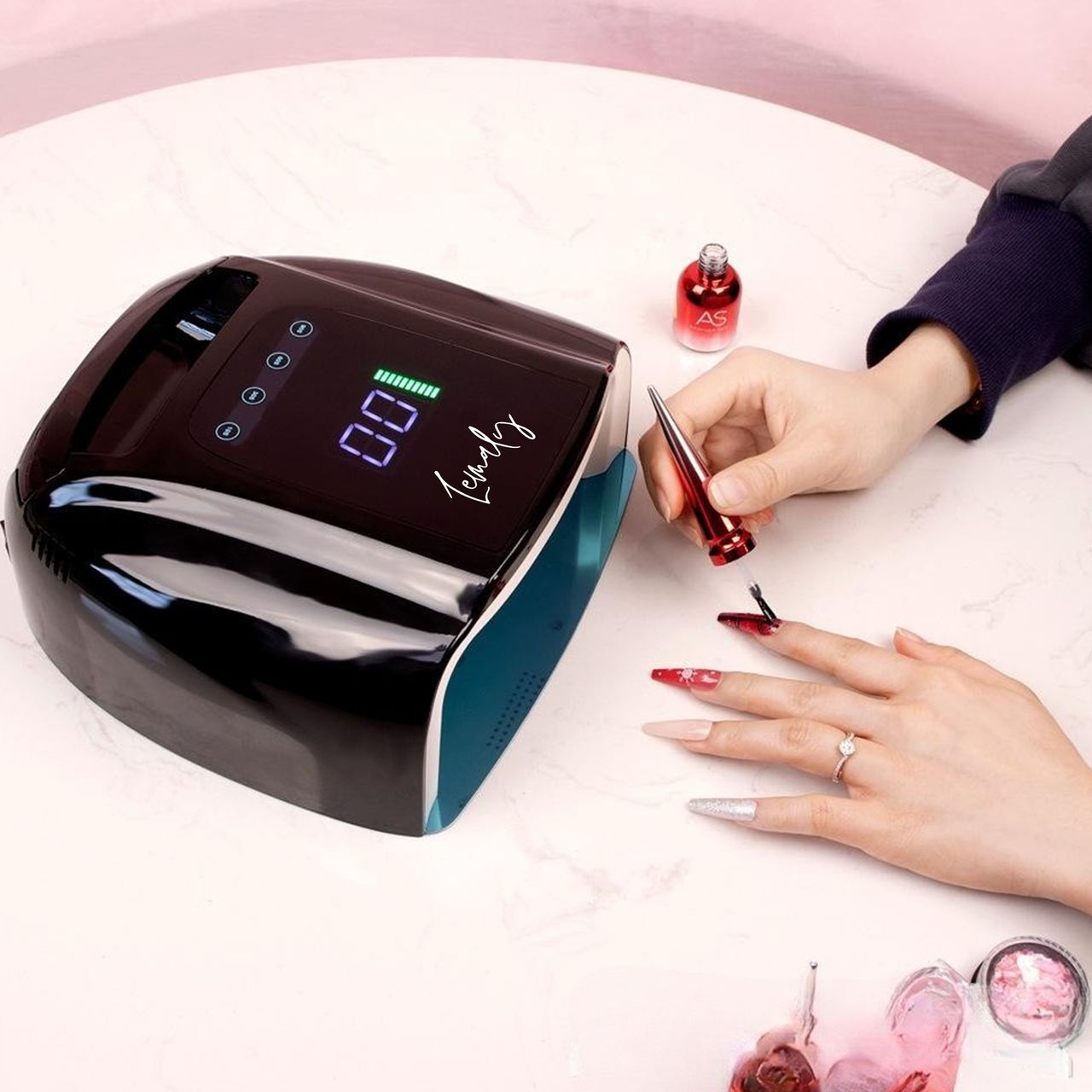 Lampe UV Lemaly Professionnelle pour Vernis Gel - Lemaly salon de beaute