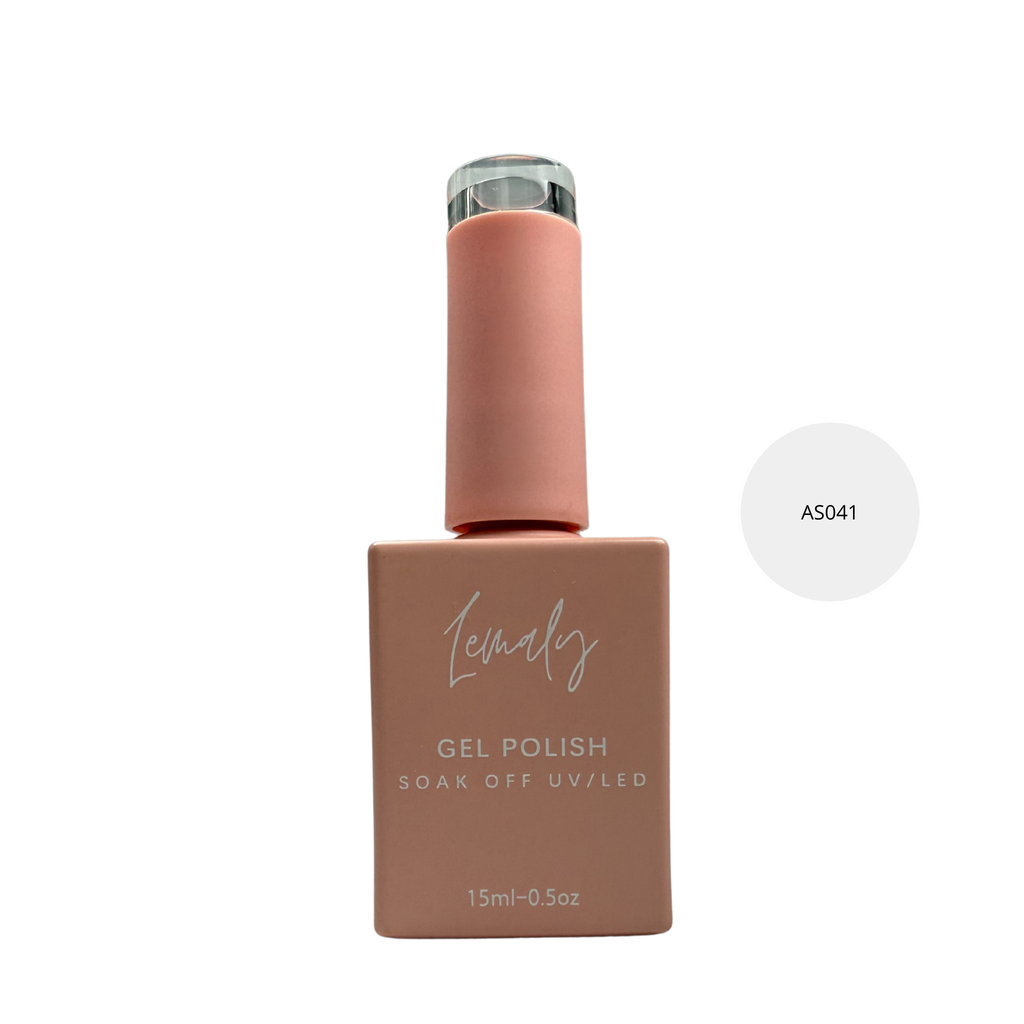 Lemaly Vernis Gel Polish SOAK OFF 15ml Bottle, UV/LED 2025 Collection, Peach Color