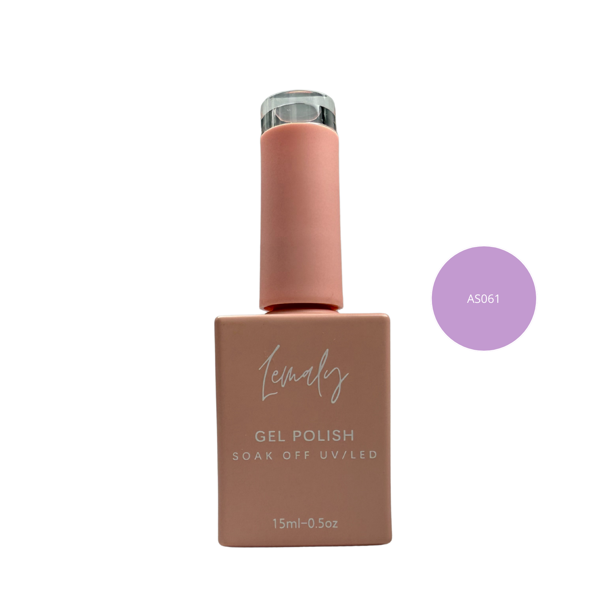 LEMAŁY Vernis Gel Polish Soak Off 15ml, high shine shellac UV/LED, professional finish, easy application